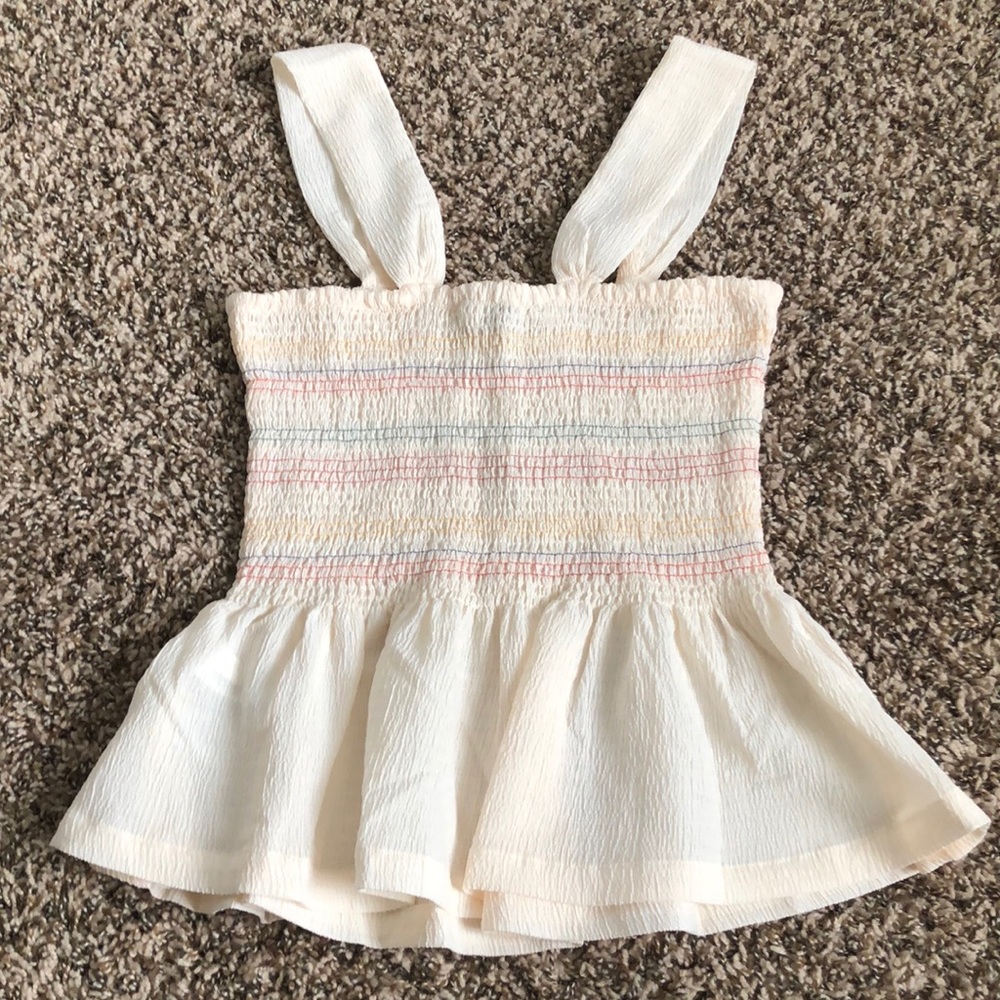 Madewell Texture & Thread Smock Tank - Picture 6 of 7